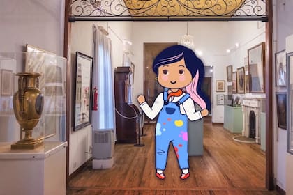 "Una visita animada": Lola recorre el Museo Saavedra