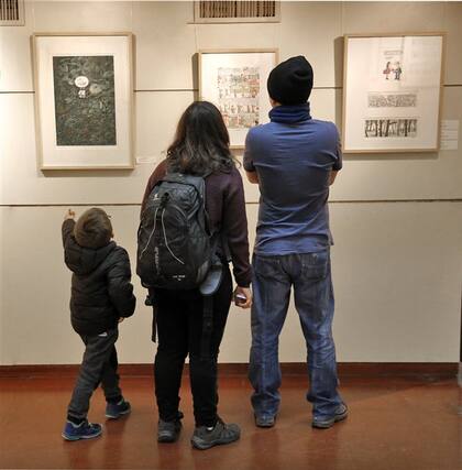 Una visita para toda la familia