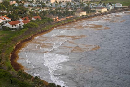 Una vista aérea de Frigate Bay, en San Cristóbal y Nevis