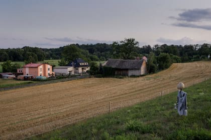 Una vista aérea de Miejsce Odrzańskie