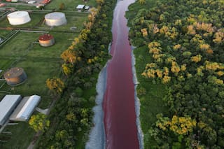 Se conoció el resultado preliminar del análisis del agua que cambió de coloración