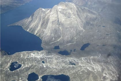 Una vista aérea de Groenlandia (Foto: AP)