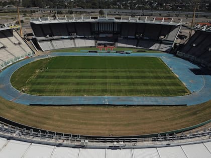 Una vista aérea del estadio Mario Alberto Kempes