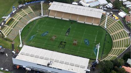 Una vista aérea del Yarrow Stadium