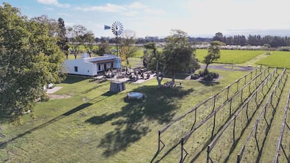 Una vista área de la propuesta de La Anfitriona.