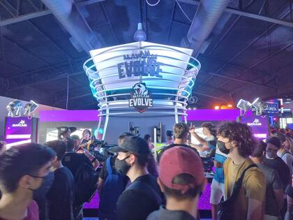 Una vista de Argentina Game Show 2021, en Costa Salguero