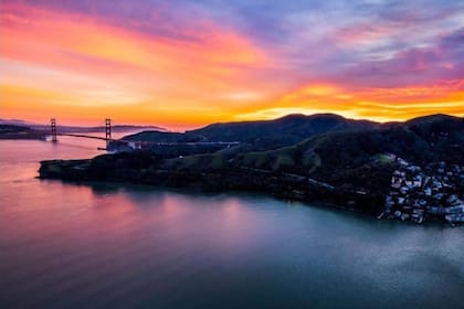 Una vista de la Bahía Richardson, en Sausalito