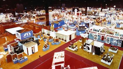 Una vista de la CES en 1972