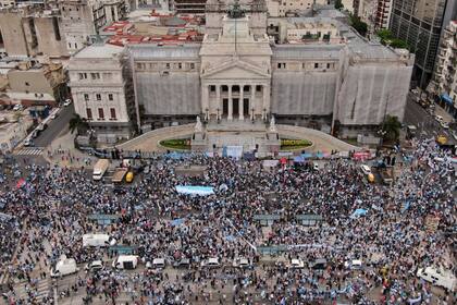 Un total de 150 organizaciones de la sociedad civil organizaron la convocatoria