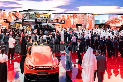 Una vista de la feria Gitex Global 2025 que se hizo a mediados de octubre en Dubai