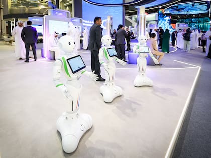 Una vista de la feria Gitex Global 2025 que se hizo a mediados de octubre en Dubai