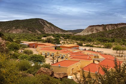 Una vista de la hostería El Chiflón Posta Pueblo.