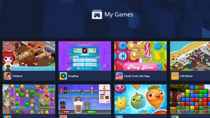 Una vista de la interfaz de Facebook Games Arcade, la plataforma que la red social extenderá con Unity a más dispositivos, desde teléfonos y tabletas a PC