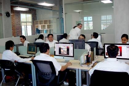 Una vista de las oficinas del Campus Tec de la ciudad de Guatemala