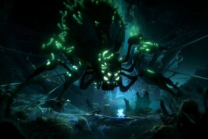 Una vista de Ori and the Will of the Wisps