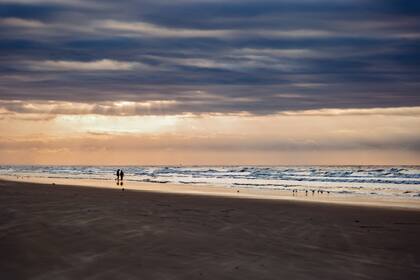 Una vista del Atlántico en Kiawah Island, Carolina del Sur.