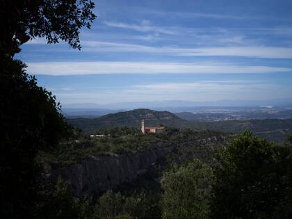 Una vista del convento Sant Benet en Barcelona, Espaa donde vive la monja Forcades