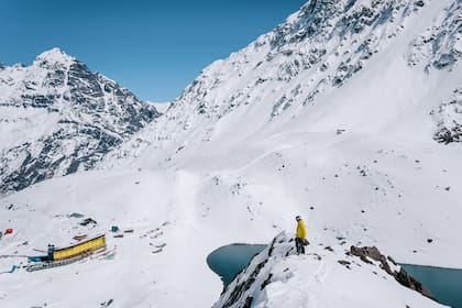 Una vista del hotel desde la altura