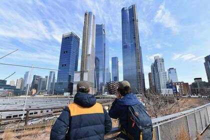 Una vista del Hudson Yards