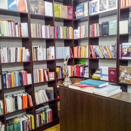 Una vista del interior del local