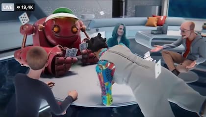 Una vista del metaverso según Mark Zuckerberg