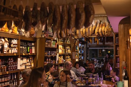Una vista del salón de La Fondue