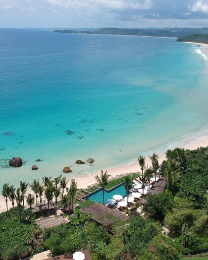 Una vista espectacular del mar de Savu, en Indonesia.