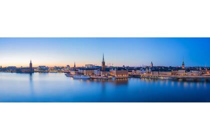 Una vista panorámica de Estocolmo