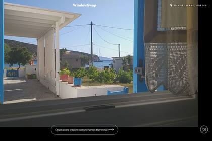Una vista soleada desde la isla de Sifnos en Grecia