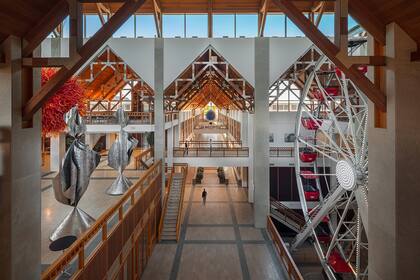 Una vuelta al mundo en la oficina, la oportunidad para volver a ser chicos por un rato