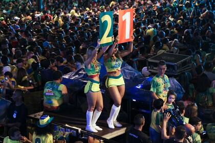 Alzirao, la fiesta callejera y mundialista de Río de Janeiro