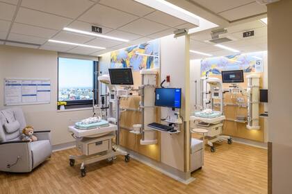 Unidad de cuidados intensivos neonatales del Centro Médico Advocate Christ
