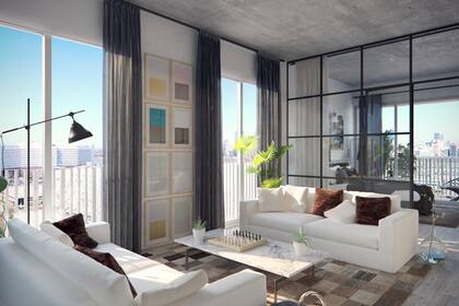 Unidad para vivienda sobre una de las esquinas