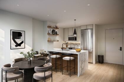 Unidades de uno y dos dormitorios con pisos de madera, electrodomésticos de alta gama y aire acondicionado, disponibles desde US$874 mensuales