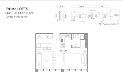 Unidades desde anticipo 55.000 y 180 cuotas de 790 USD.