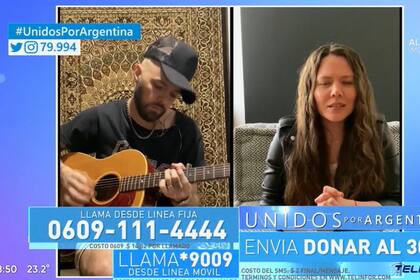 Los mexicanos Jesse y Joy también fueron parte del especial Unidos por Argentina