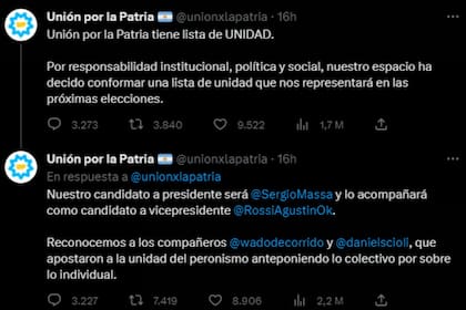 Unión por la Patricia anunció su candidato (Captura Twitter)