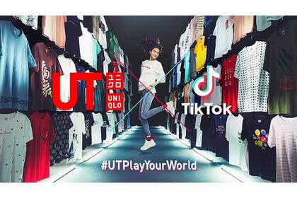 Uniqlo. La marca japonesa tambie´n se sumo´ a la plataforma con un concurso. Los ganadores aparecieron en los monitores de las tiendas_
