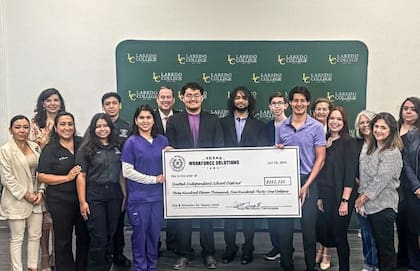 United ISD recibió un apoyo de US$311.531 para capacitar a 1100 estudiantes como enfermeros registrados