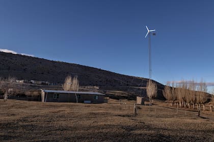 Uno de los 1500 molinos que dejaron de funcionar y quedaron como mojones de la ineficiencia y la corrupción.