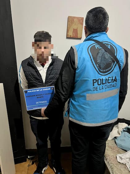Uno de los adolescentes detenidos por el robo