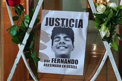 Los familiares y amigos siguen pidiendo justicia por Fernando Báez Sosa