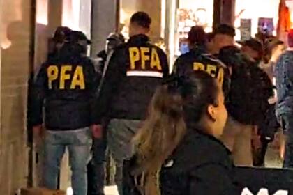 Uno de los allanamientos en San Pedro se realizó en la noche del miércoles pasado