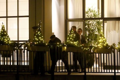 Uno de los arrestos en Suiza