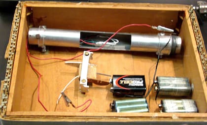 Uno de los artefactos explosivos que enviaba Unabomber