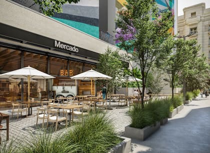 Uno de los atractivos del proyecto es poner en valor la esquina con un mercado gastronómico