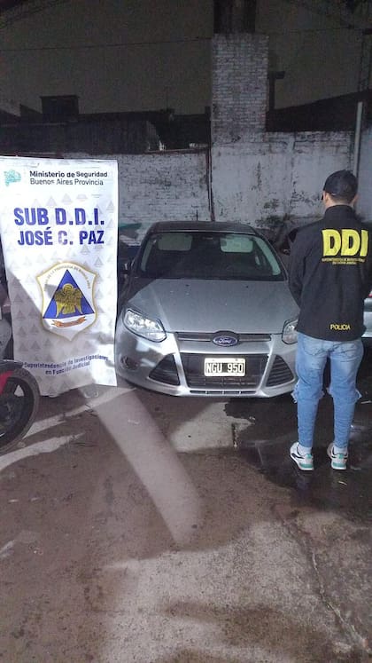 Uno de los autos que usaba la Banda del FAL