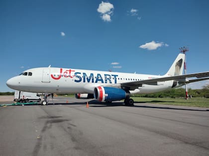 Uno de los aviones matrícula chilena que JetSmart sumó durante octubre
