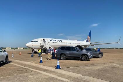 Uno de los aviones sanitarios que utiliza el PGA Tour