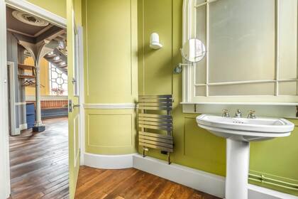 Uno de los baños del departamento exclusivo